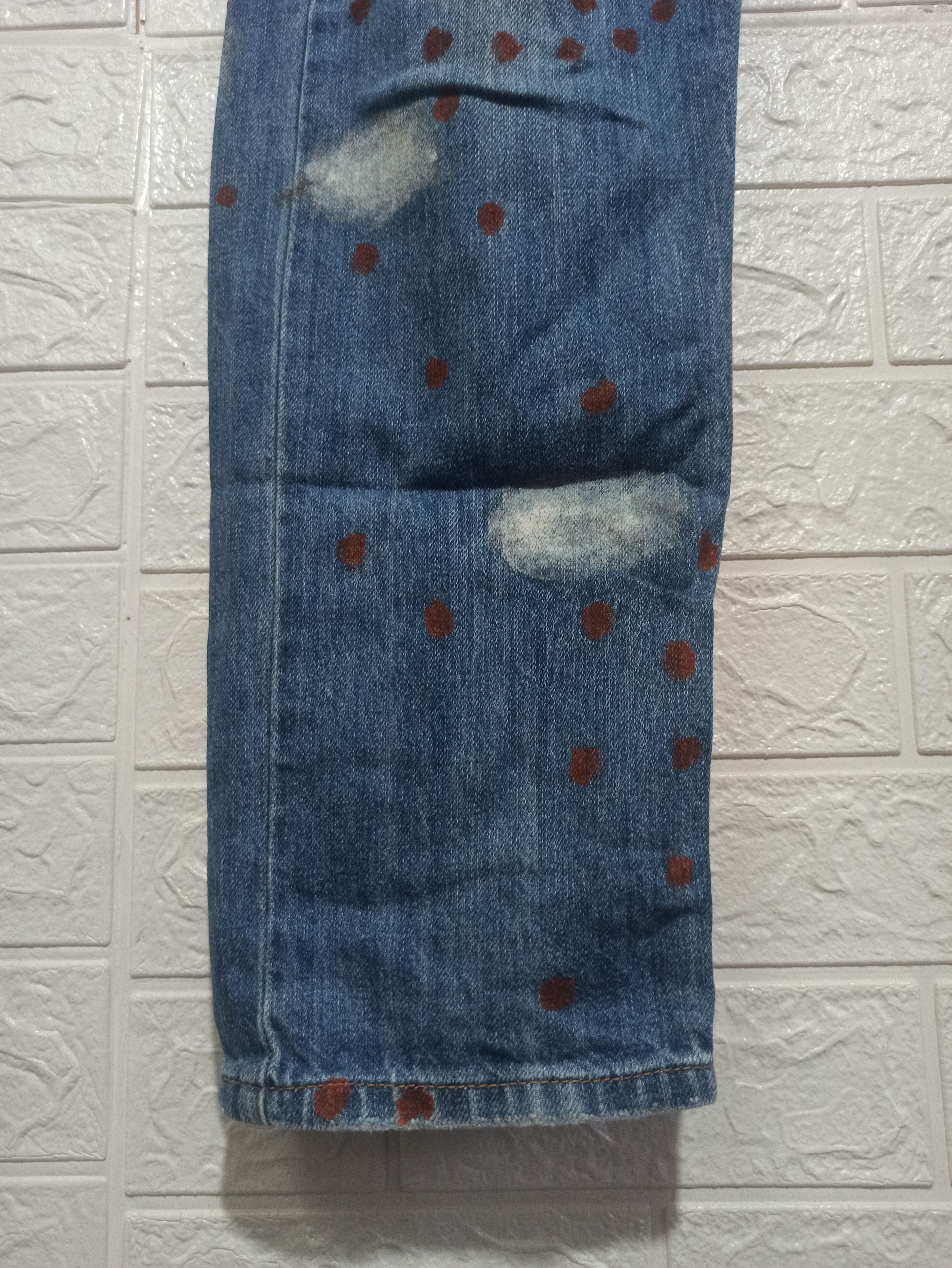 Japanese Brand 🔥Rare🔥Tsumori Chisato Polka Dot Jeans Size US 34 / EU 50 - 5 Thumbnail