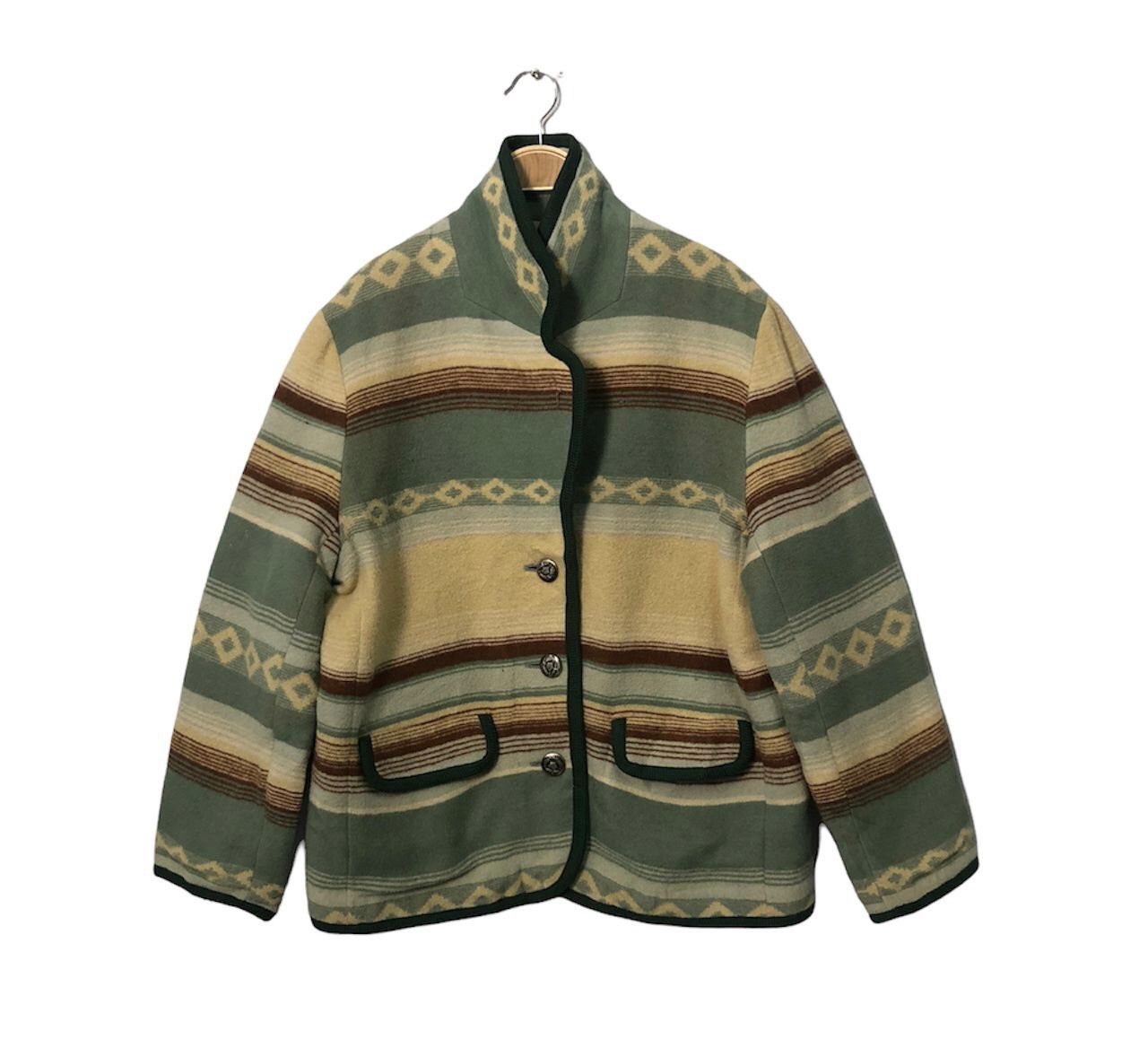 Japanese Brand Vintage Burnish Button Ups Blazer Coat Jacket Size US L / EU 52-54 / 3 - 1 Thumbnail
