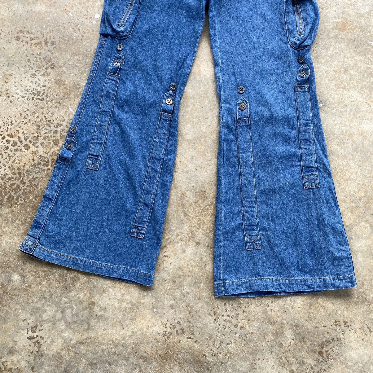 Vintage Vintage Italy Cargo Bottom Bell Distressed Pants Size US 30 / EU 46 - 16 Thumbnail