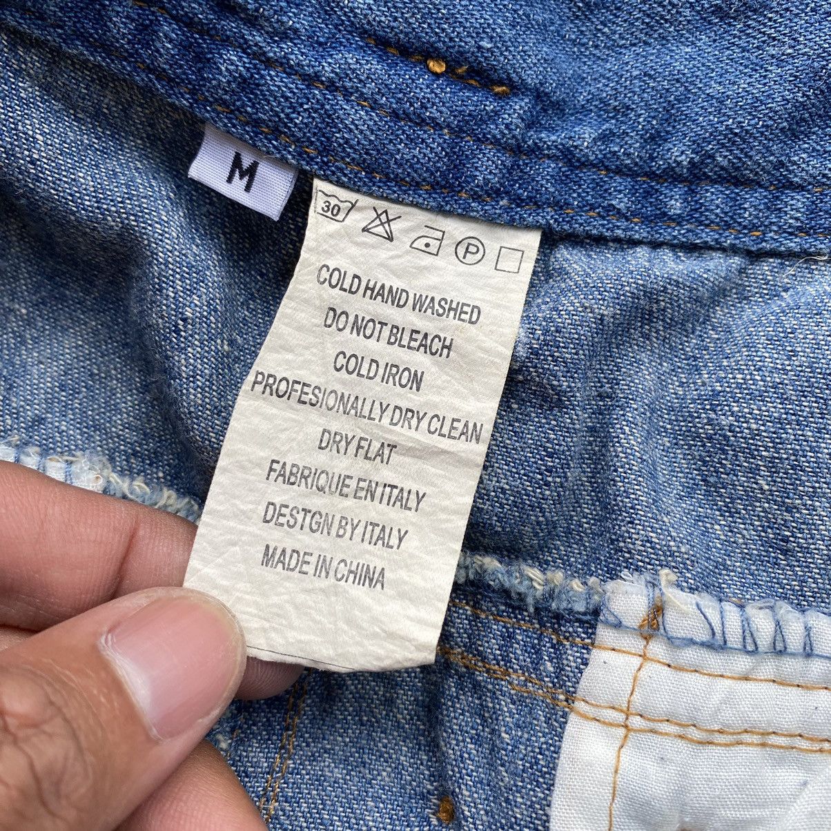 Vintage Vintage Italy Cargo Bottom Bell Distressed Pants Size US 30 / EU 46 - 25 Thumbnail