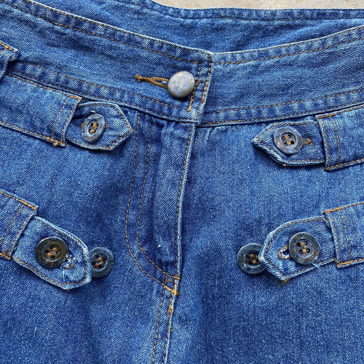Vintage Vintage Italy Cargo Bottom Bell Distressed Pants Size US 30 / EU 46 - 14 Thumbnail