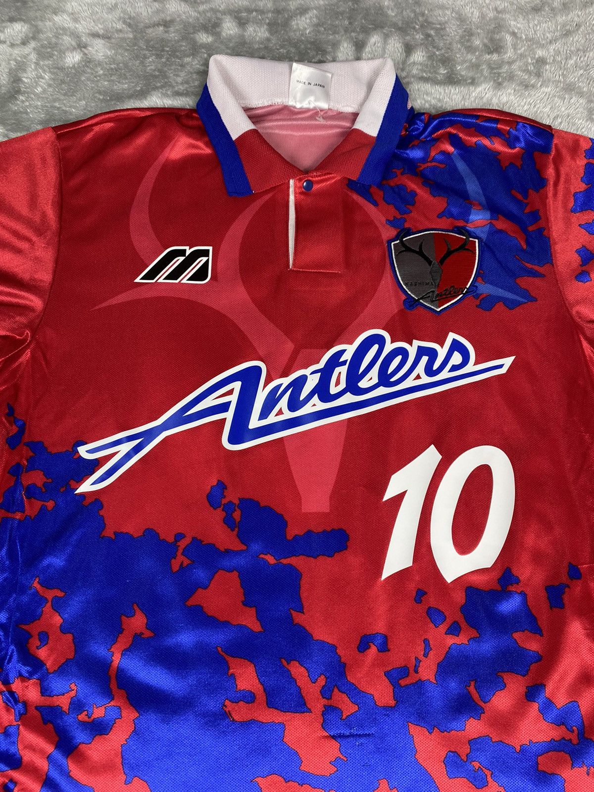 Mizuno Vintage Jersey Football 1995-1996 Kashima Antlers Home Size US L / EU 52-54 / 3 - 3 Thumbnail