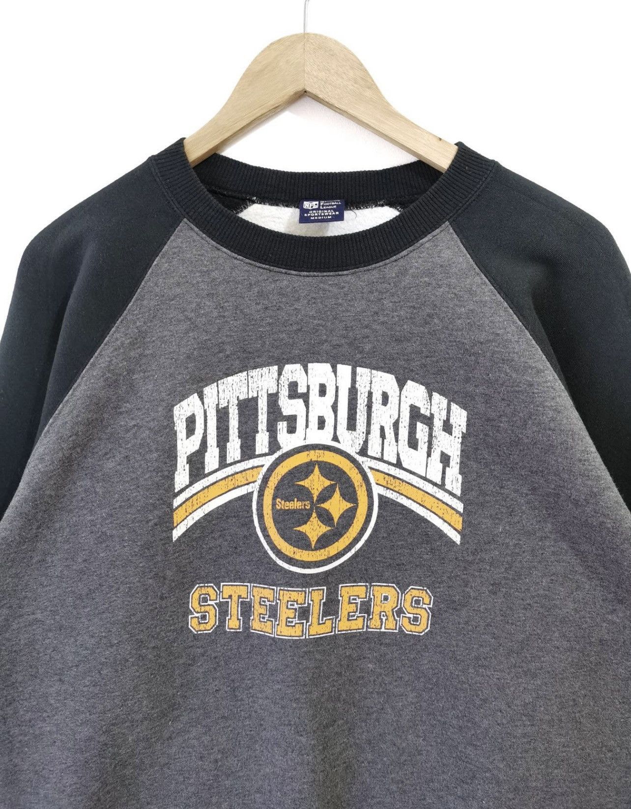 NFL × Vintage Vintage Pittsburgh Steelers NFL Crewneck american football Size US M / EU 48-50 / 2 - 3 Thumbnail