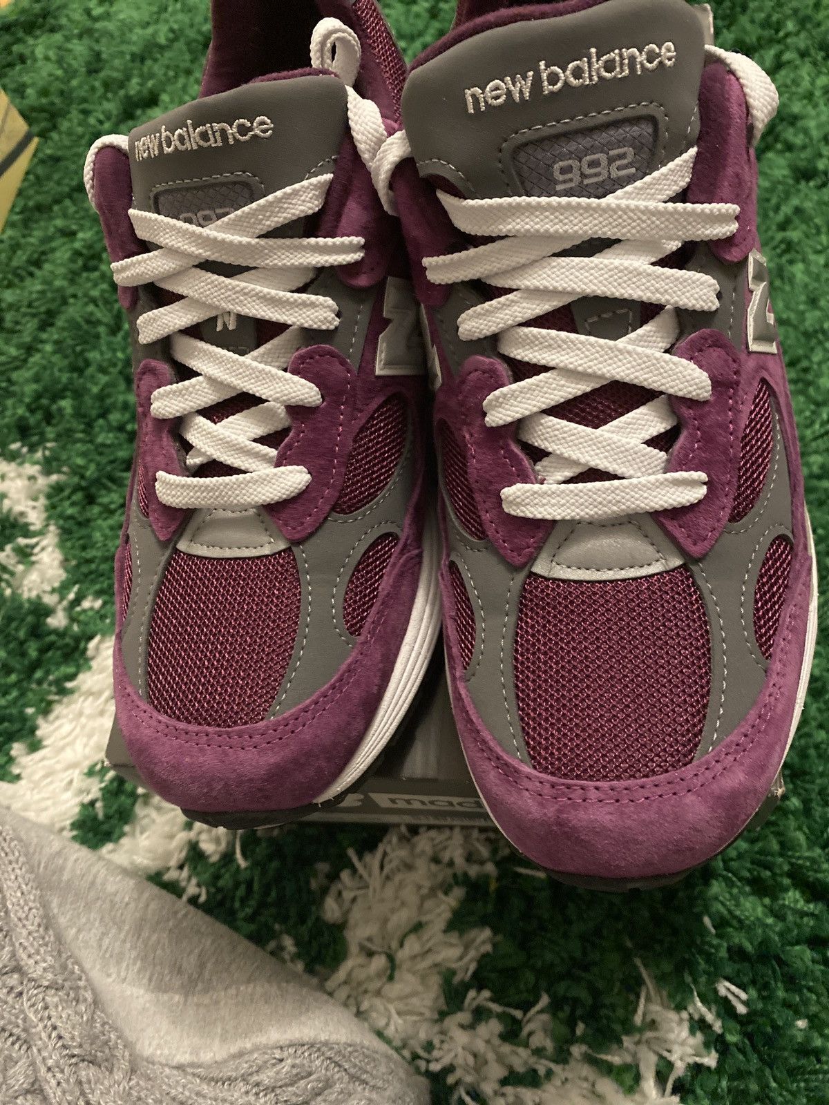 New Balance New Balance 992 Purple Size US 8 / EU 41 - 4 Thumbnail