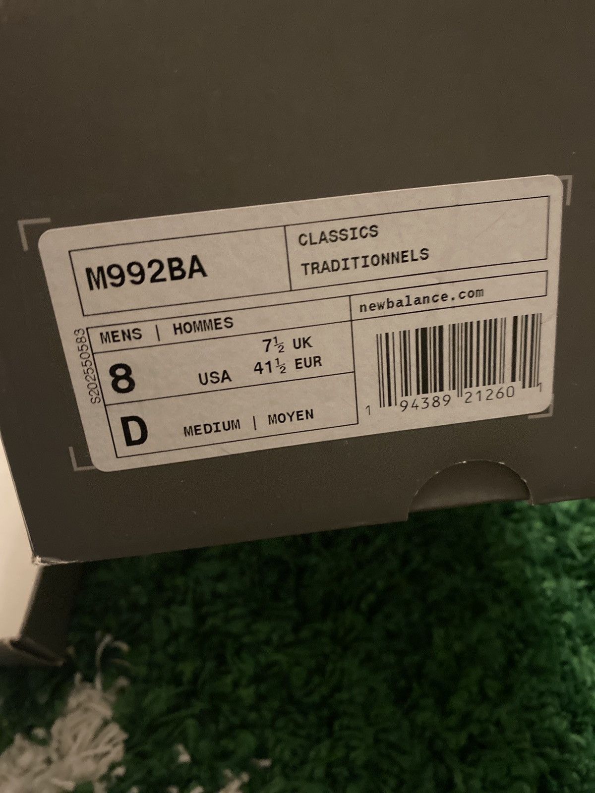 New Balance New Balance 992 Purple Size US 8 / EU 41 - 11 Thumbnail