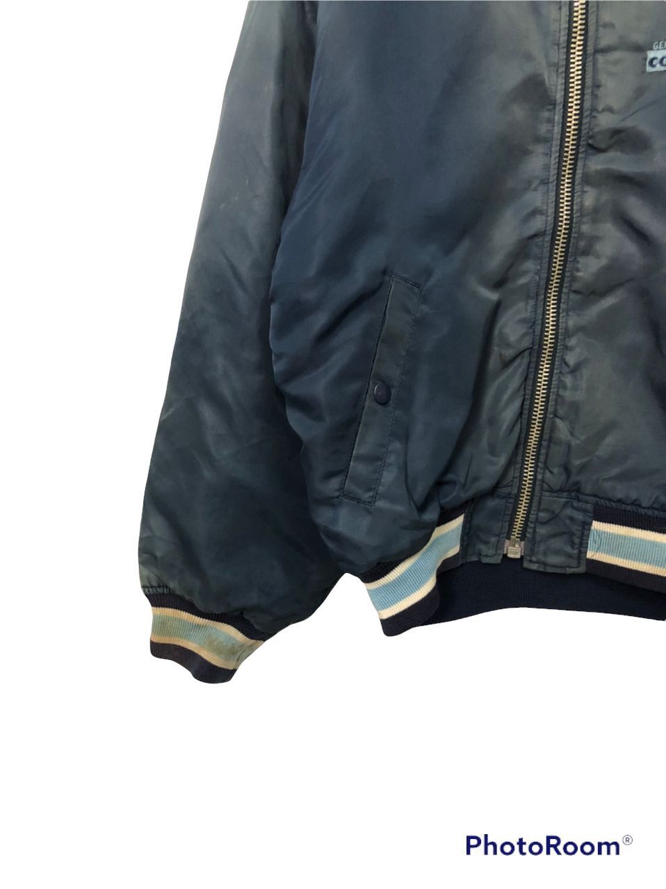 Faded Glory Vintage Gerry Cosby Faded Big Logo Zipper Ups Jacket Size US XL / EU 56 / 4 - 4 Thumbnail