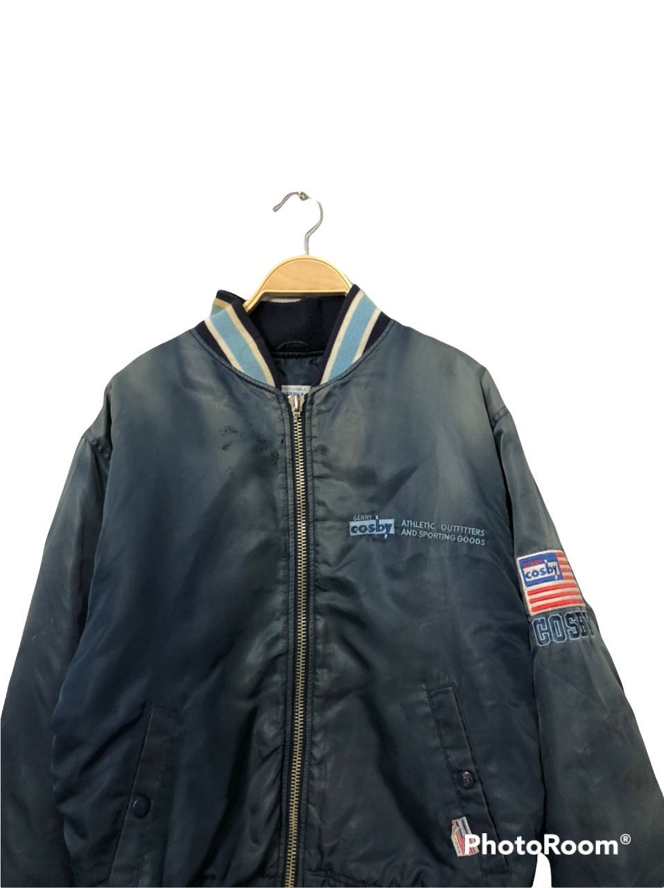 Faded Glory Vintage Gerry Cosby Faded Big Logo Zipper Ups Jacket Size US XL / EU 56 / 4 - 5 Thumbnail