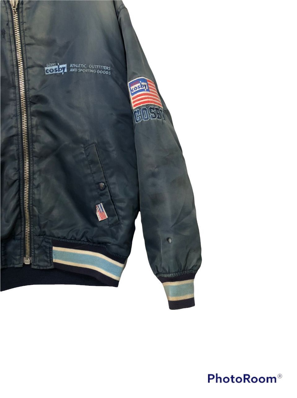 Faded Glory Vintage Gerry Cosby Faded Big Logo Zipper Ups Jacket Size US XL / EU 56 / 4 - 3 Thumbnail