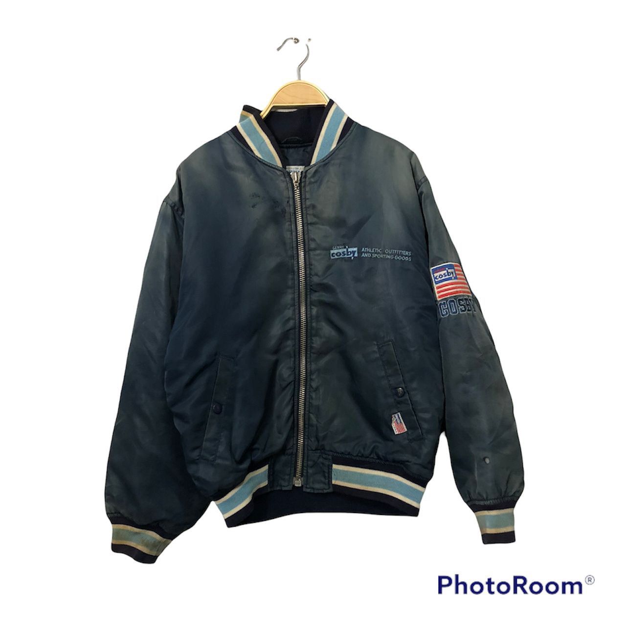 Faded Glory Vintage Gerry Cosby Faded Big Logo Zipper Ups Jacket Size US XL / EU 56 / 4 - 2 Thumbnail