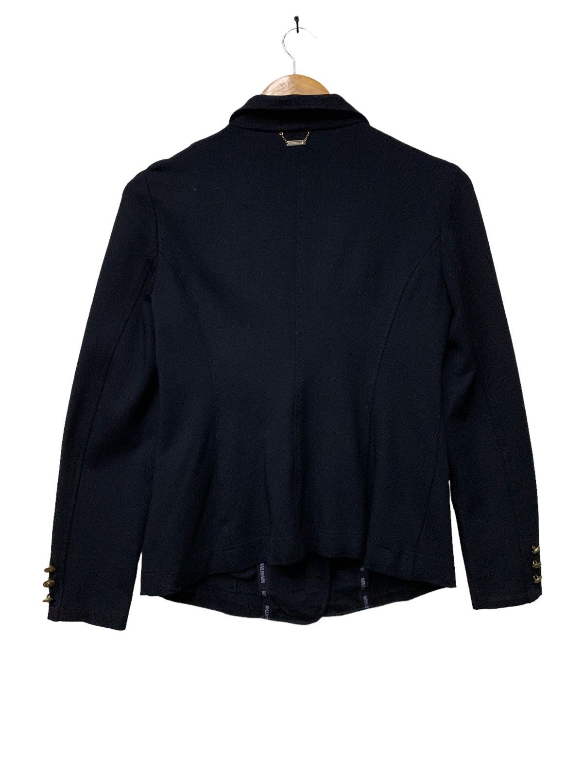 Balmain 🔥BALMAIN PARIS RAYON COMPOSITIONS JACKETS GOLD BUTTON Size M / US 6-8 / IT 42-44 - 6 Thumbnail