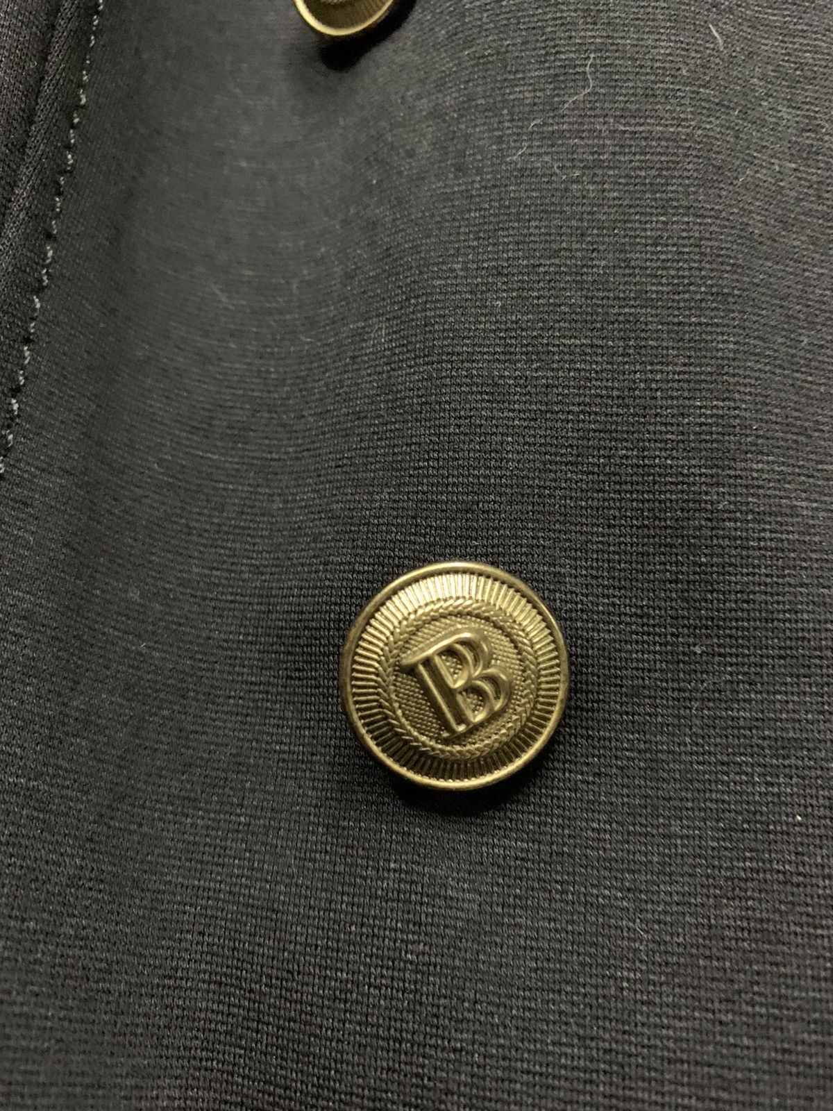 Balmain 🔥BALMAIN PARIS RAYON COMPOSITIONS JACKETS GOLD BUTTON Size M / US 6-8 / IT 42-44 - 10 Thumbnail
