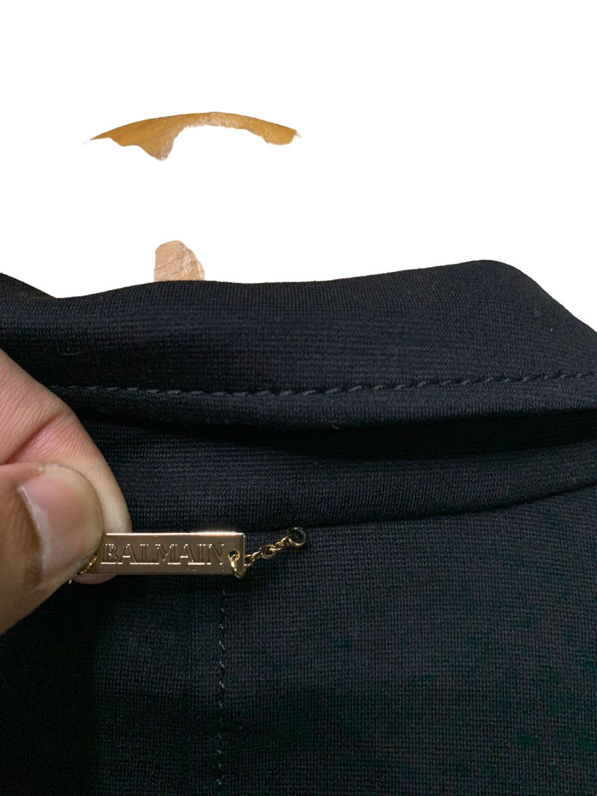 Balmain 🔥BALMAIN PARIS RAYON COMPOSITIONS JACKETS GOLD BUTTON Size M / US 6-8 / IT 42-44 - 5 Thumbnail