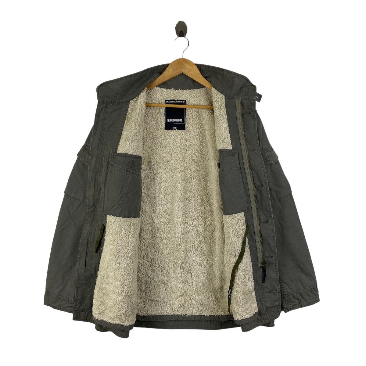 Neighborhood Vintage NEIGHBORHOOD M64 Japanese Brand Army Design Jacket Size US L / EU 52-54 / 3 - 3 Thumbnail
