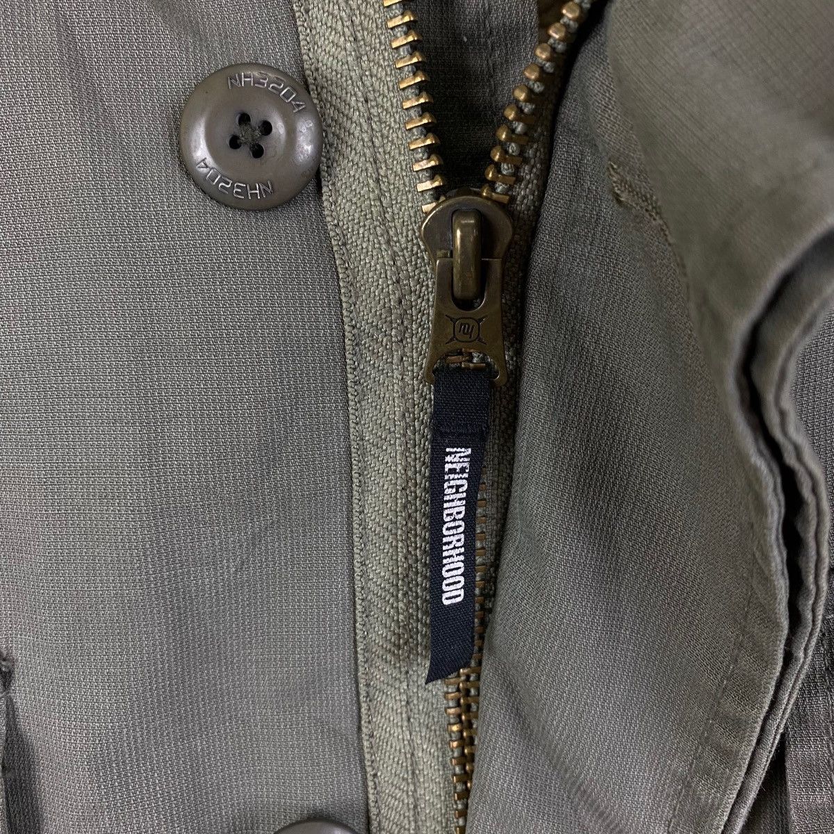 Neighborhood Vintage NEIGHBORHOOD M64 Japanese Brand Army Design Jacket Size US L / EU 52-54 / 3 - 9 Thumbnail
