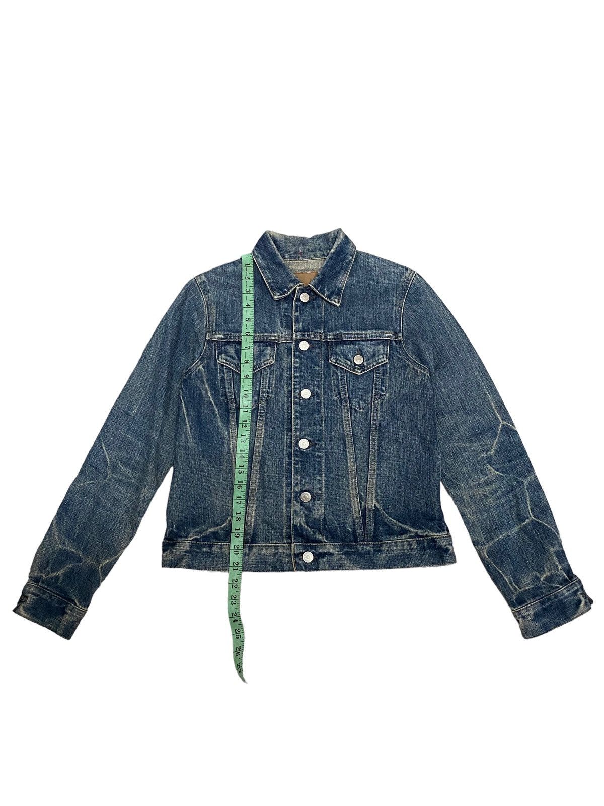 Japanese Brand × Vintage Vintage Domingo Japanese Distress Denim Jacket Size US S / EU 44-46 / 1 - 11 Thumbnail