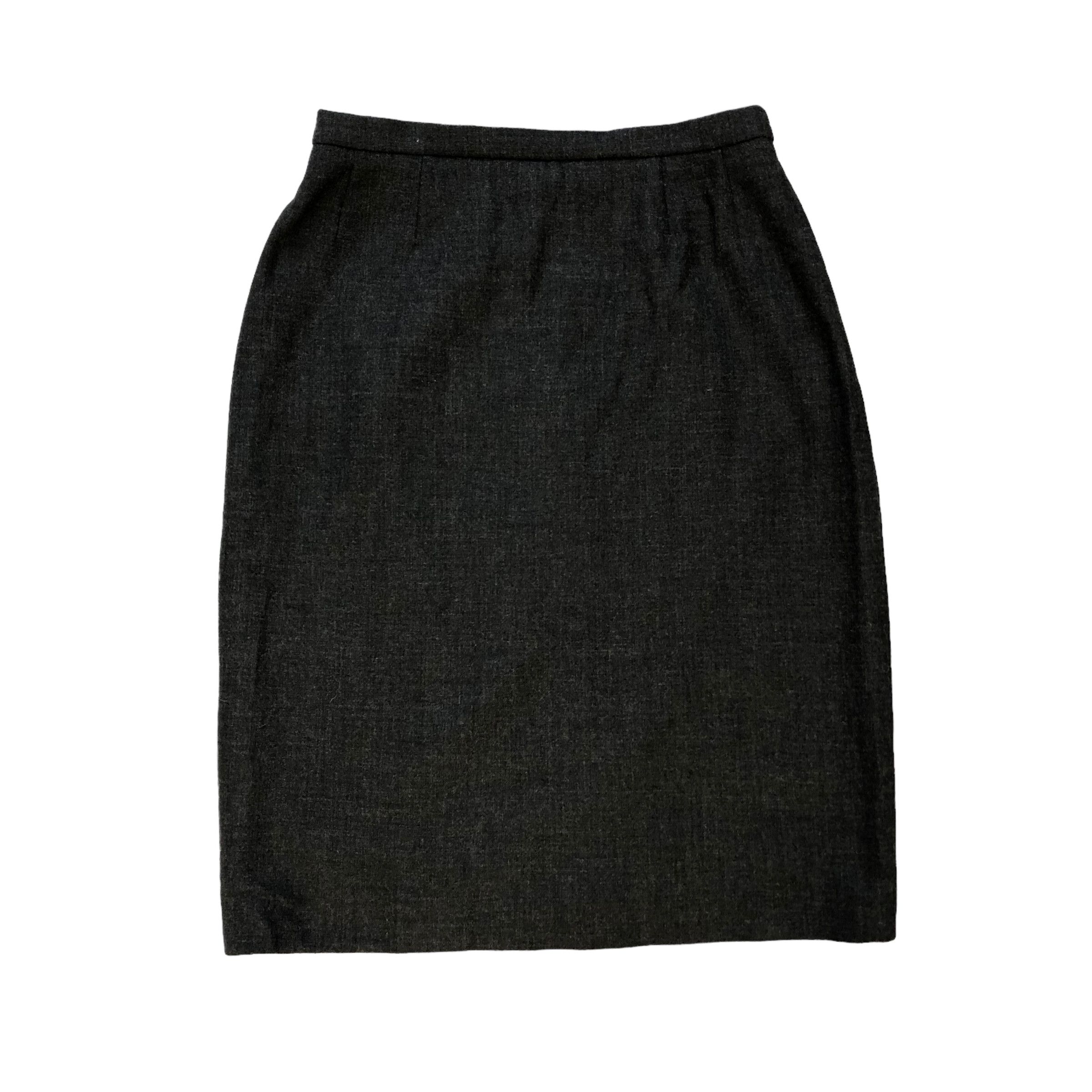 image of Designer Max Mara Wool Skirts 7109-110 in Black, Women's (Size 27)