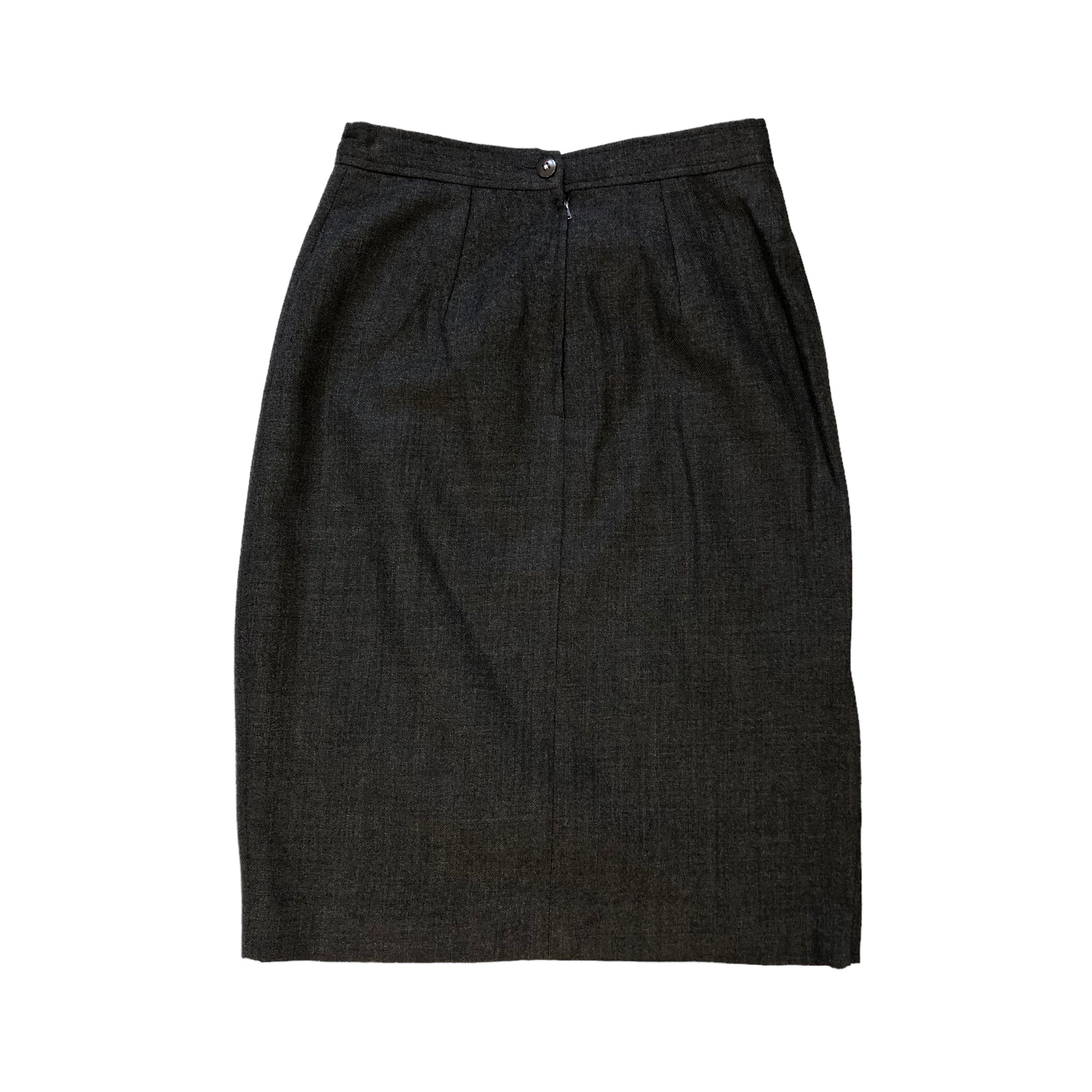 Valentino VALENTINO GARAVANI WOOL SKIRTS #7102-109 Size 25" / US 0 / IT 36 - 8 Thumbnail