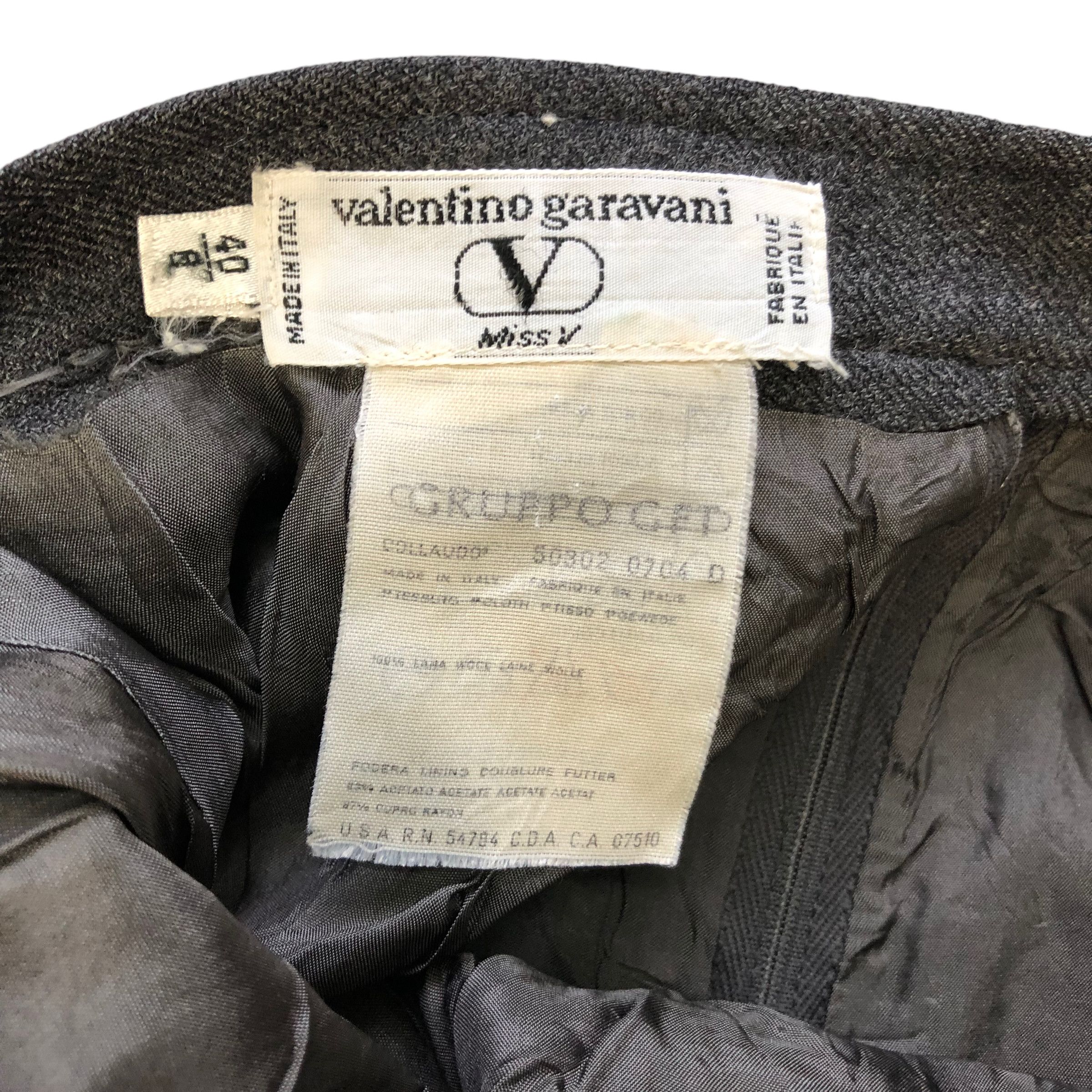 Valentino VALENTINO GARAVANI WOOL SKIRTS #7102-109 Size 25" / US 0 / IT 36 - 5 Thumbnail