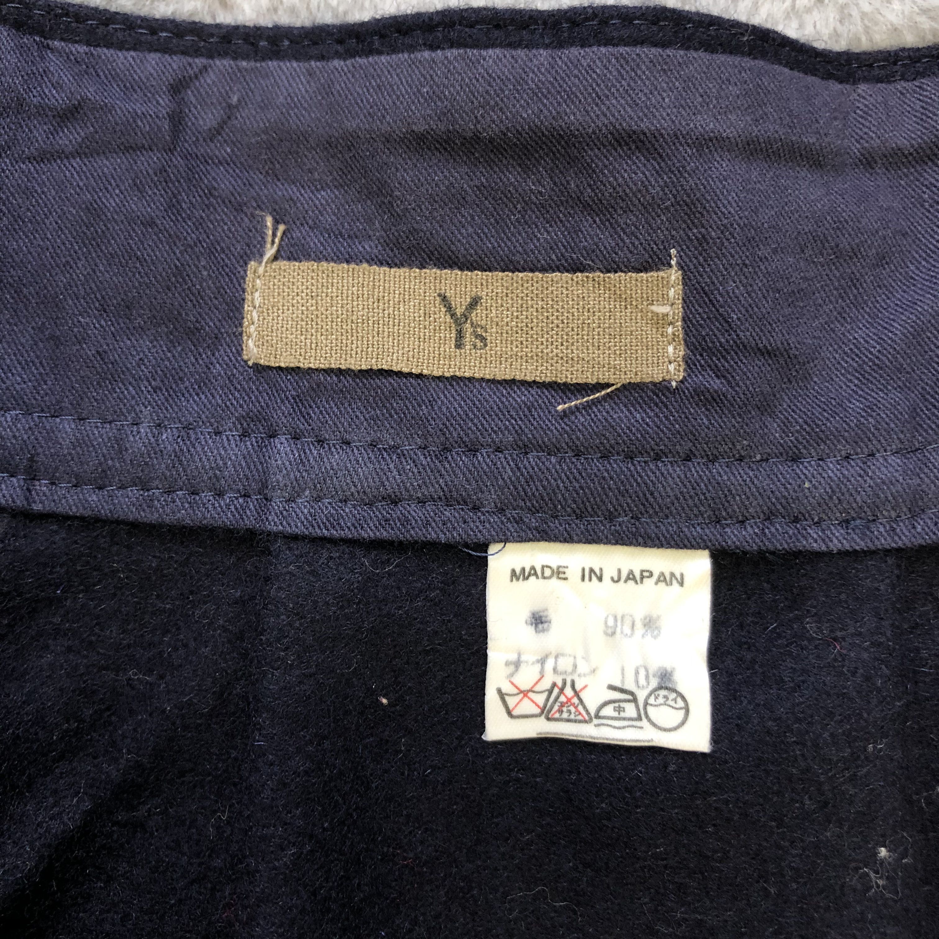 Yohji Yamamoto ARCHIVES🔥 70's Y's WOOL SKIRTS #7103-109 Size 23" - 6 Thumbnail