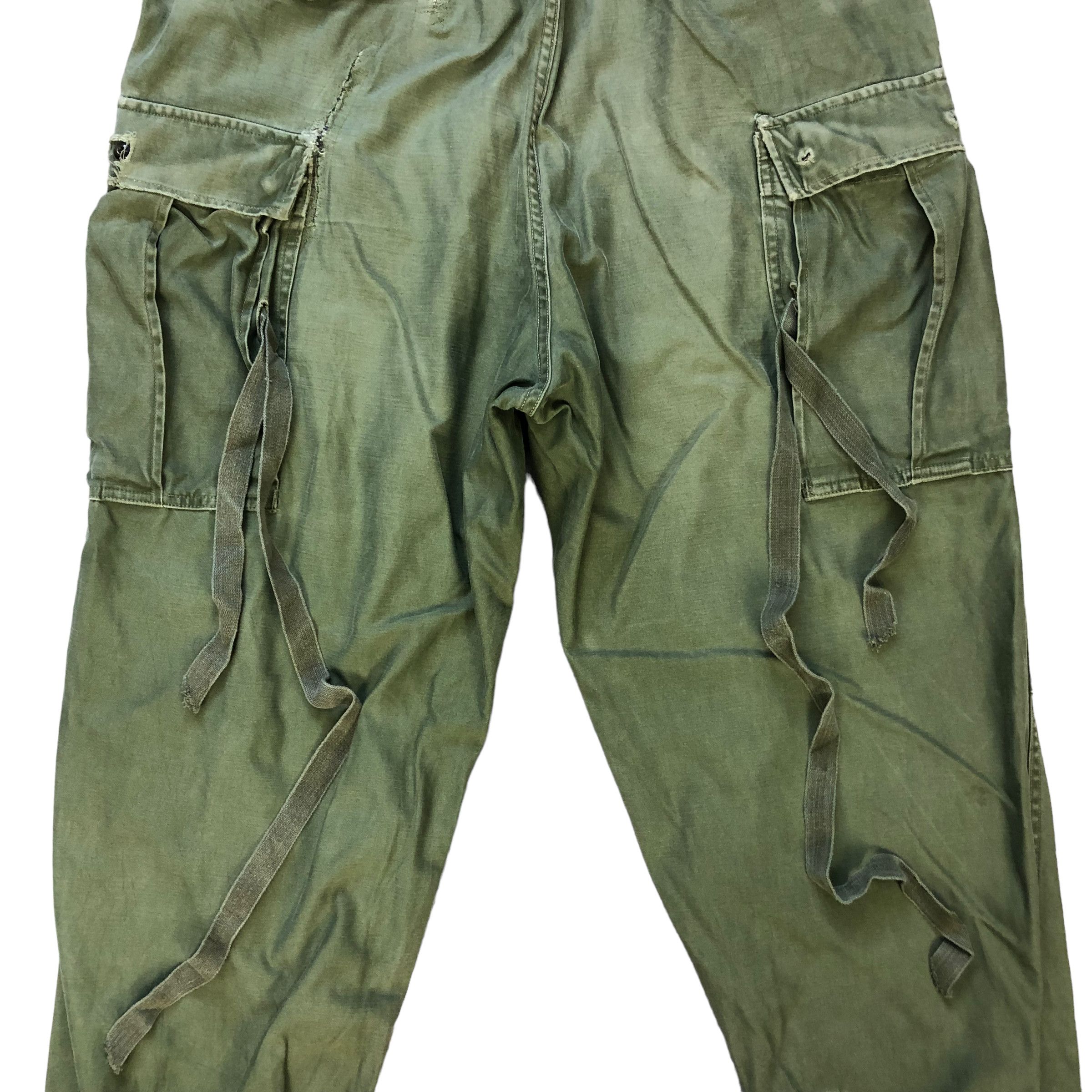 Vintage 51's TROUSERS SHELL FIELD M1951 / CARGO PANTS #7114-110 Size US 35 - 17 Thumbnail