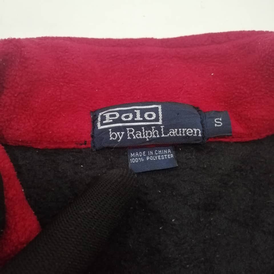 Polo Ralph Lauren RARE🔥Vintage Polo Ralph Lauren Quarter Zip Fleece Sweaters Size US S / EU 44-46 / 1 - 6 Thumbnail
