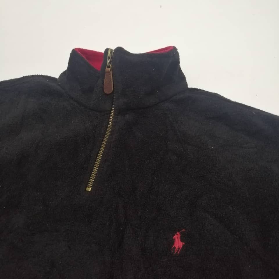 Polo Ralph Lauren RARE🔥Vintage Polo Ralph Lauren Quarter Zip Fleece Sweaters Size US S / EU 44-46 / 1 - 8 Thumbnail