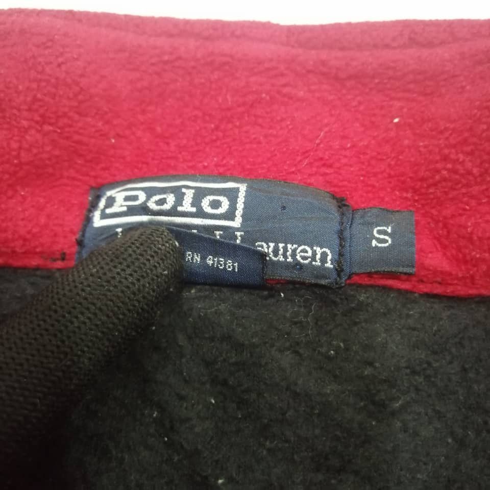 Polo Ralph Lauren RARE🔥Vintage Polo Ralph Lauren Quarter Zip Fleece Sweaters Size US S / EU 44-46 / 1 - 7 Thumbnail