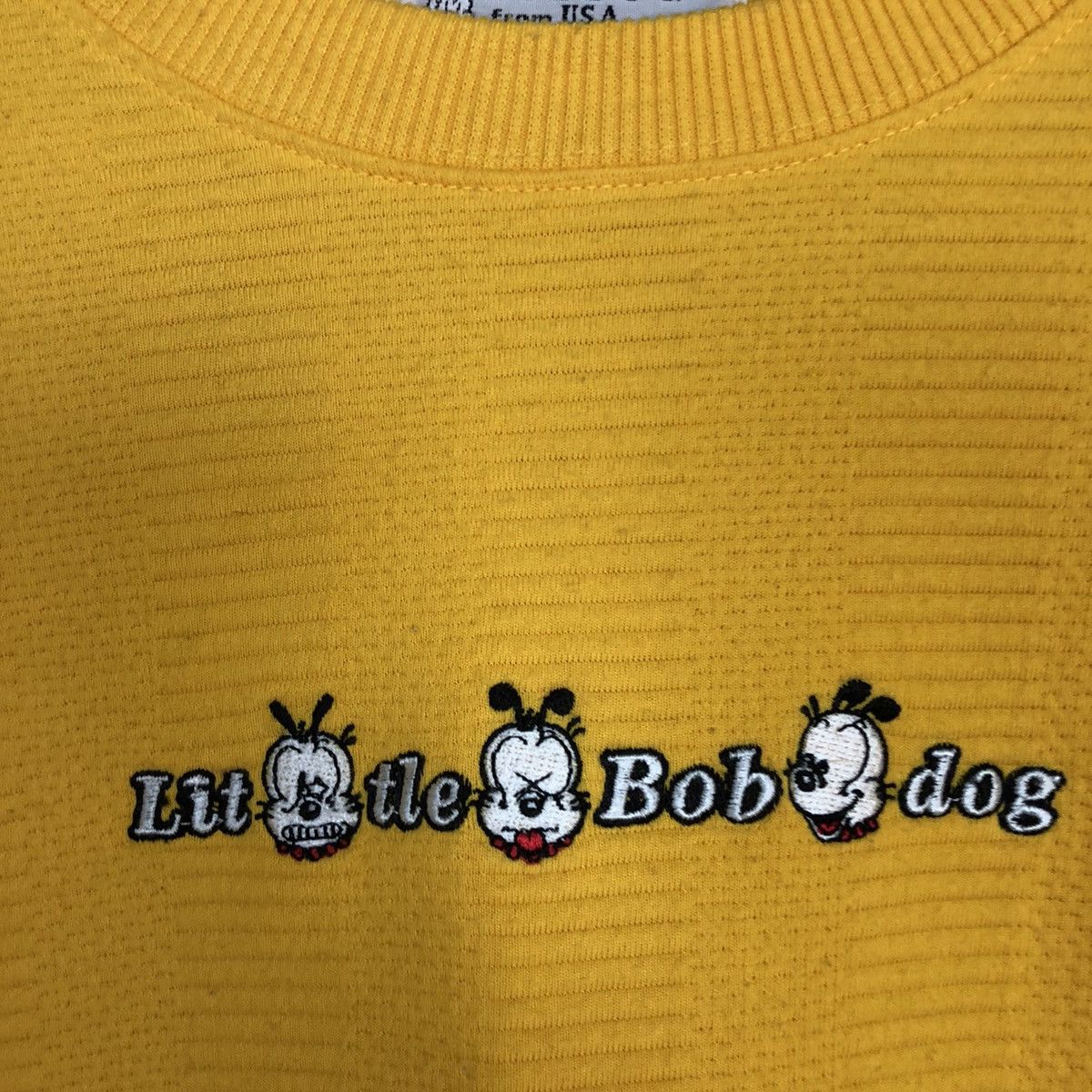 Cartoon Network × Vintage Little Bobdog Yellow Sweatshirt #5657 Size US M / EU 48-50 / 2 - 10 Thumbnail
