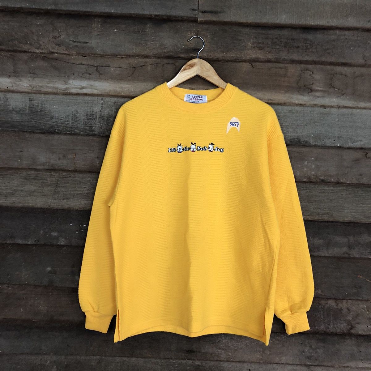 Cartoon Network × Vintage Little Bobdog Yellow Sweatshirt #5657 Size US M / EU 48-50 / 2 - 3 Thumbnail