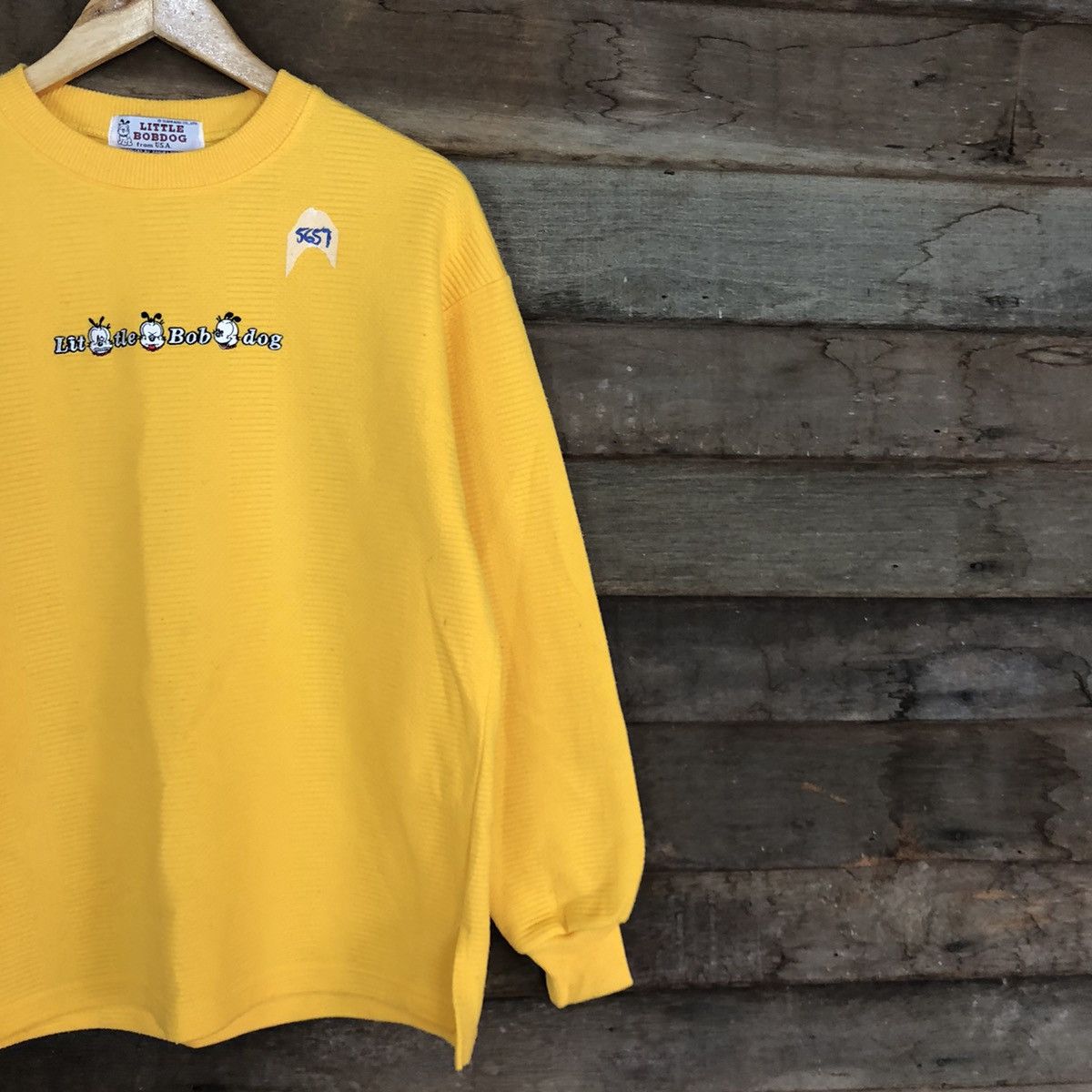 Cartoon Network × Vintage Little Bobdog Yellow Sweatshirt #5657 Size US M / EU 48-50 / 2 - 5 Thumbnail