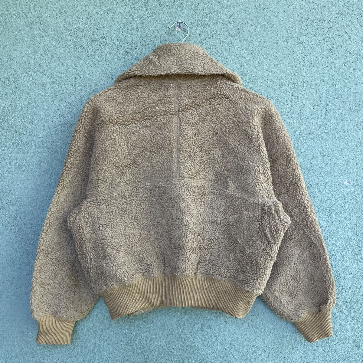 Japanese Brand Vintage Uuuuu By UNIQLO Sherpa Zipper Ups Jacket Size US M / EU 48-50 / 2 - 10 Thumbnail