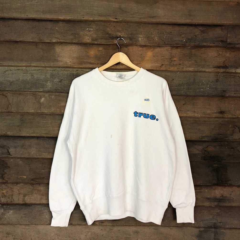 Japanese Brand True surf White Sweatshirt #5653 Size US M / EU 48-50 / 2 - 10 Thumbnail
