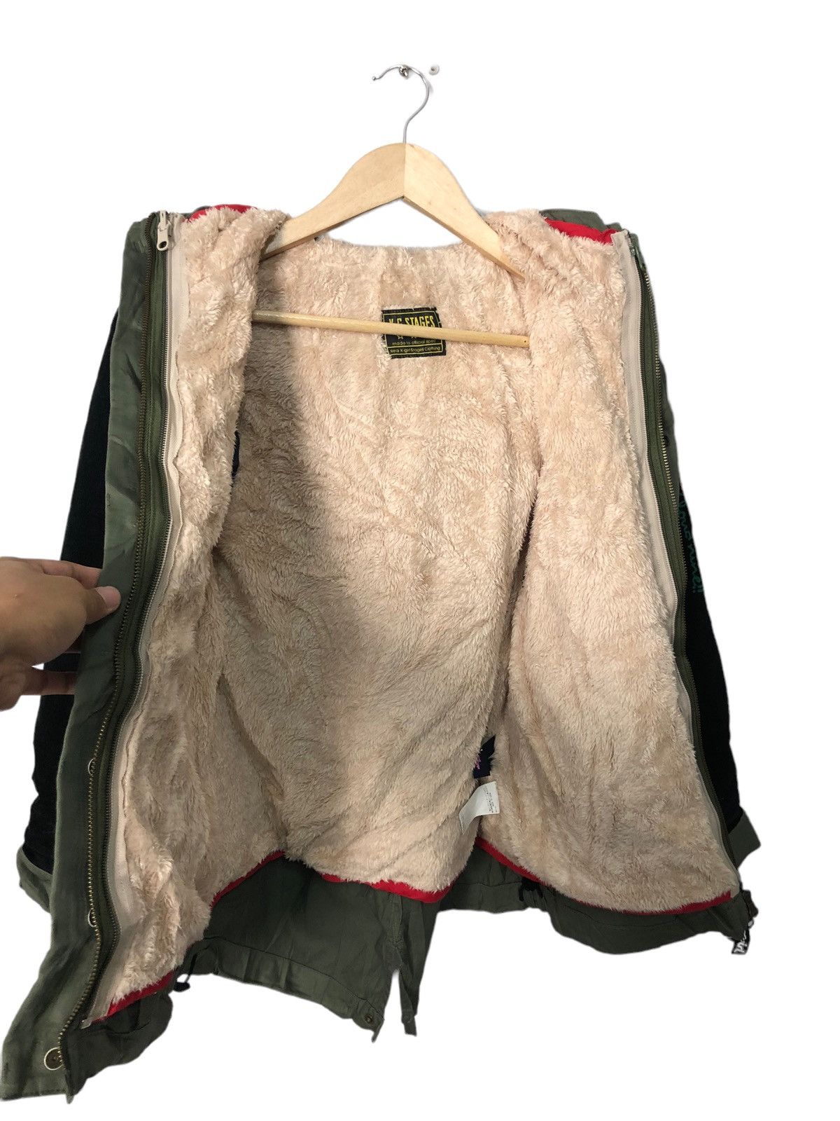 Japanese Brand Vintage X Girl Zipper Ups Hoodie Parka Jacket Size US S / EU 44-46 / 1 - 5 Thumbnail