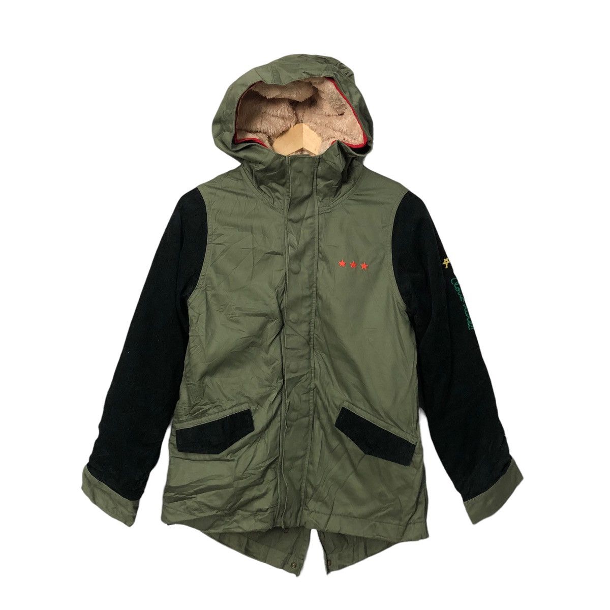Japanese Brand Vintage X Girl Zipper Ups Hoodie Parka Jacket Size US S / EU 44-46 / 1 - 1 Thumbnail