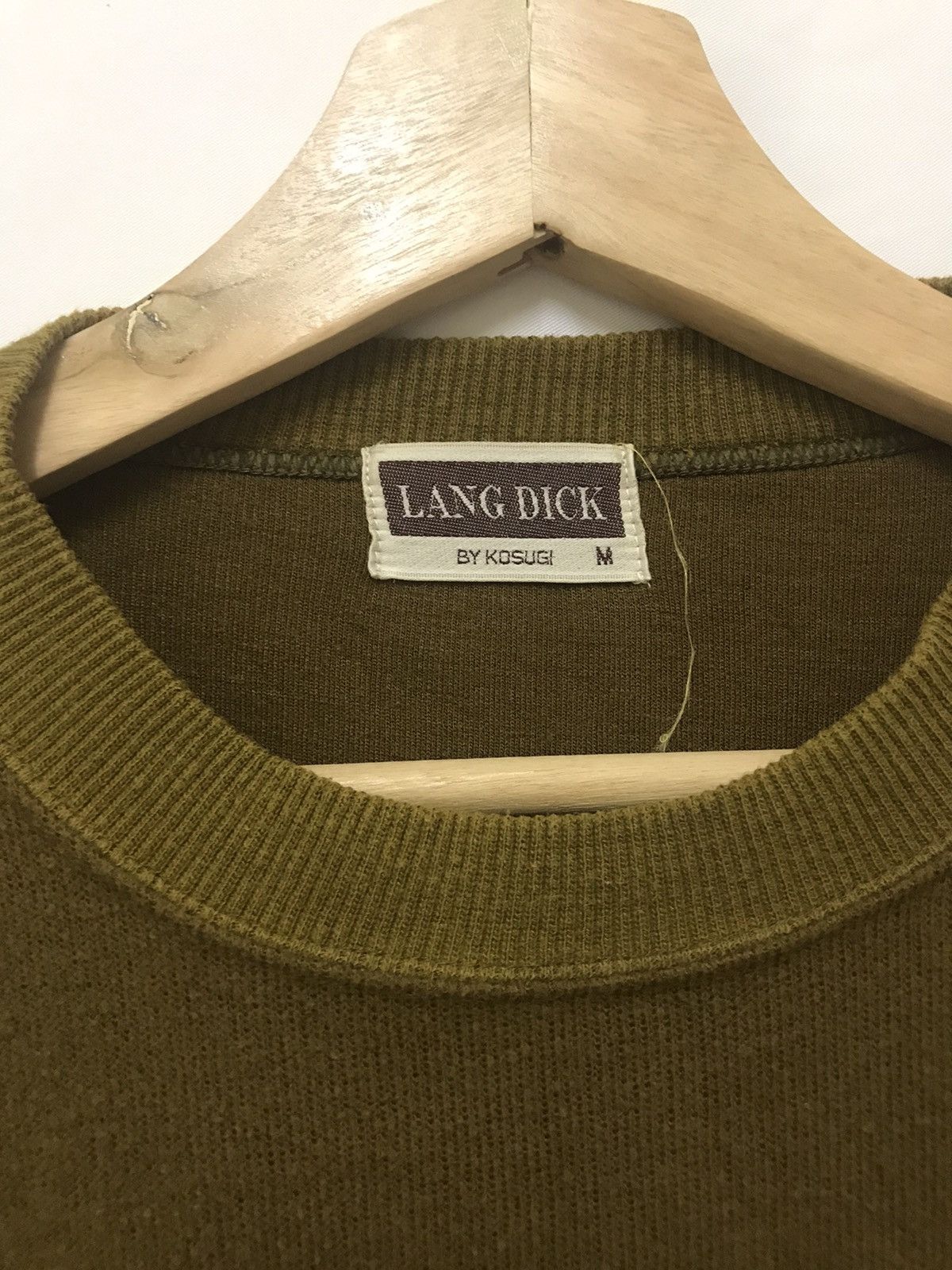 Designer × Japanese Brand Vintage Lang Dick Sweatshirt Crewneck Big Logo By Kosugi Size US M / EU 48-50 / 2 - 5 Thumbnail