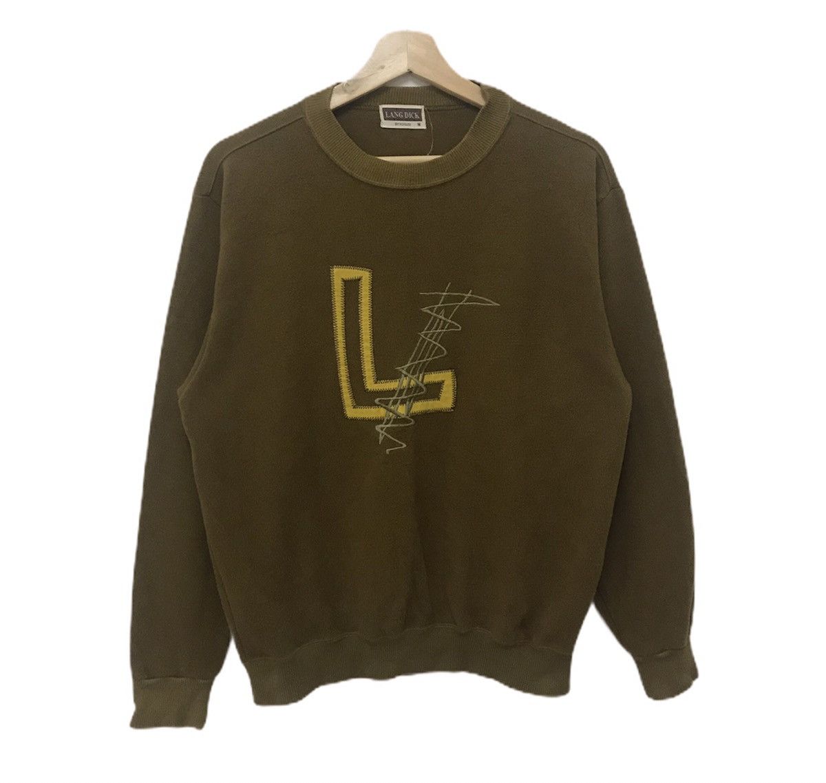 Designer × Japanese Brand Vintage Lang Dick Sweatshirt Crewneck Big Logo By Kosugi Size US M / EU 48-50 / 2 - 1 Thumbnail