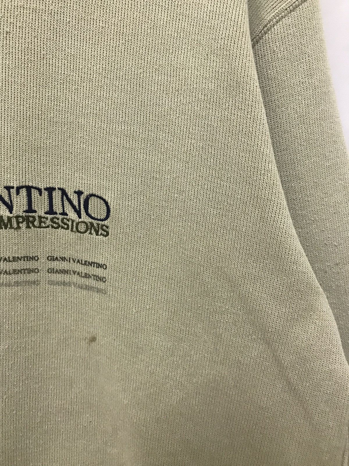 Gianni Valentino × Valentino × Vintage Vintage GIANNI VALENTINO Sweatshirt Big Logo Size US M / EU 48-50 / 2 - 3 Thumbnail