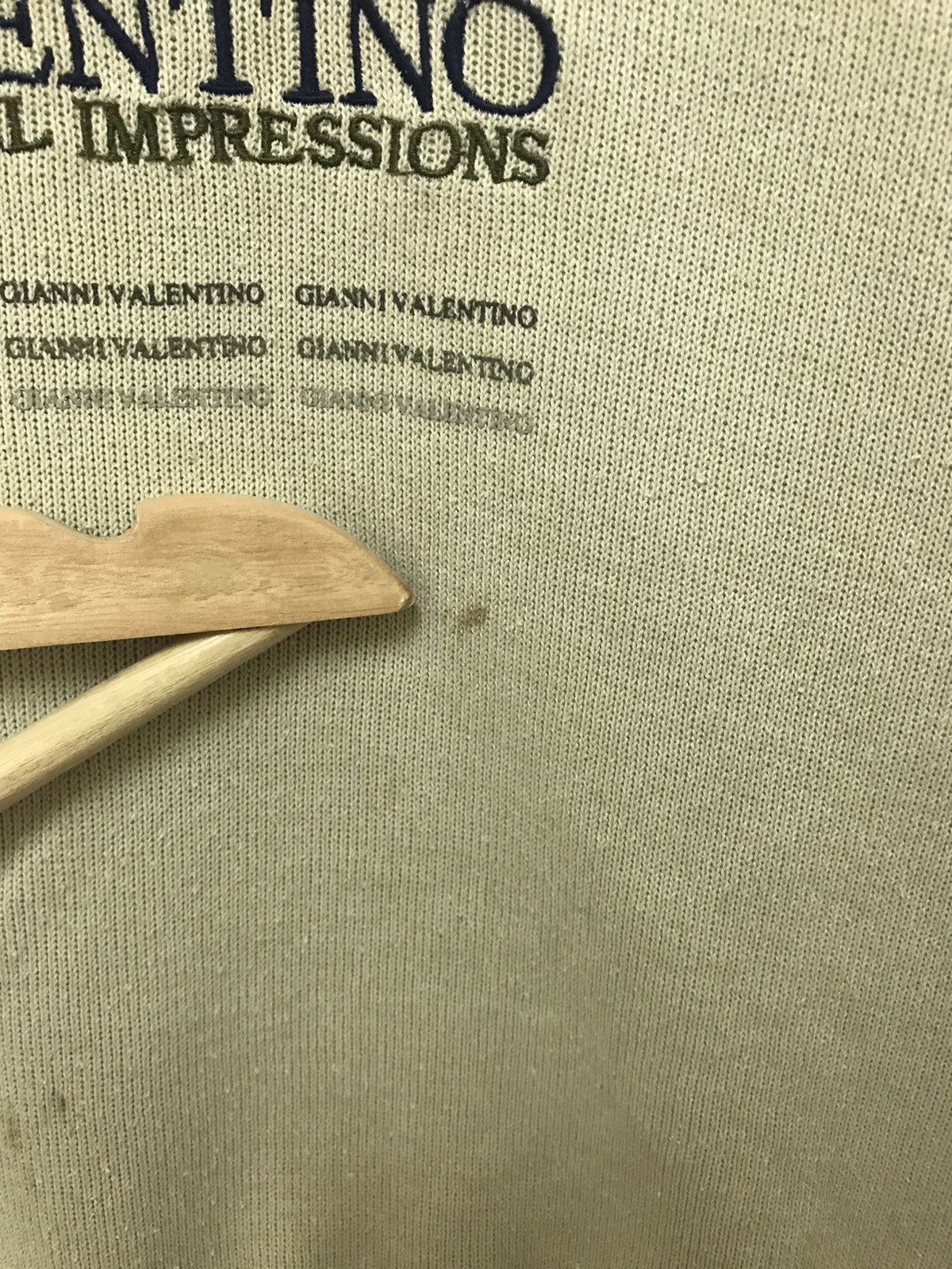 Gianni Valentino × Valentino × Vintage Vintage GIANNI VALENTINO Sweatshirt Big Logo Size US M / EU 48-50 / 2 - 5 Thumbnail