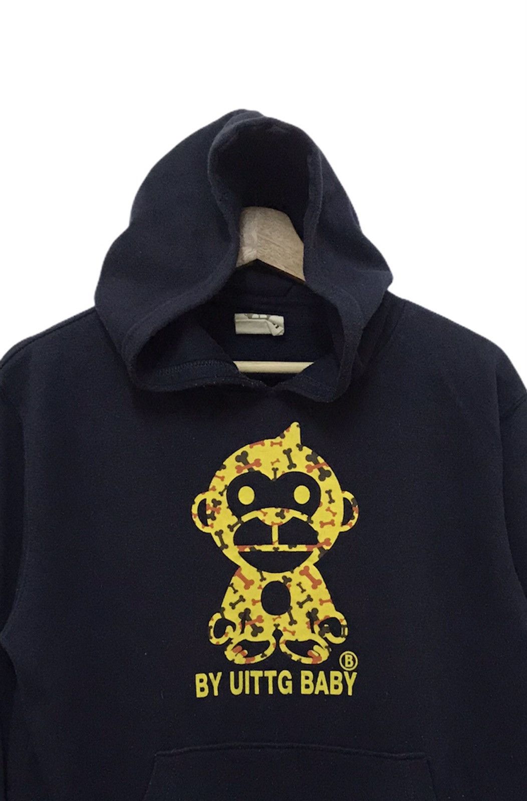 Japanese Brand Vintage UITTG Baby Bape Style Hoodie Big Logo Size US M / EU 48-50 / 2 - 4 Thumbnail