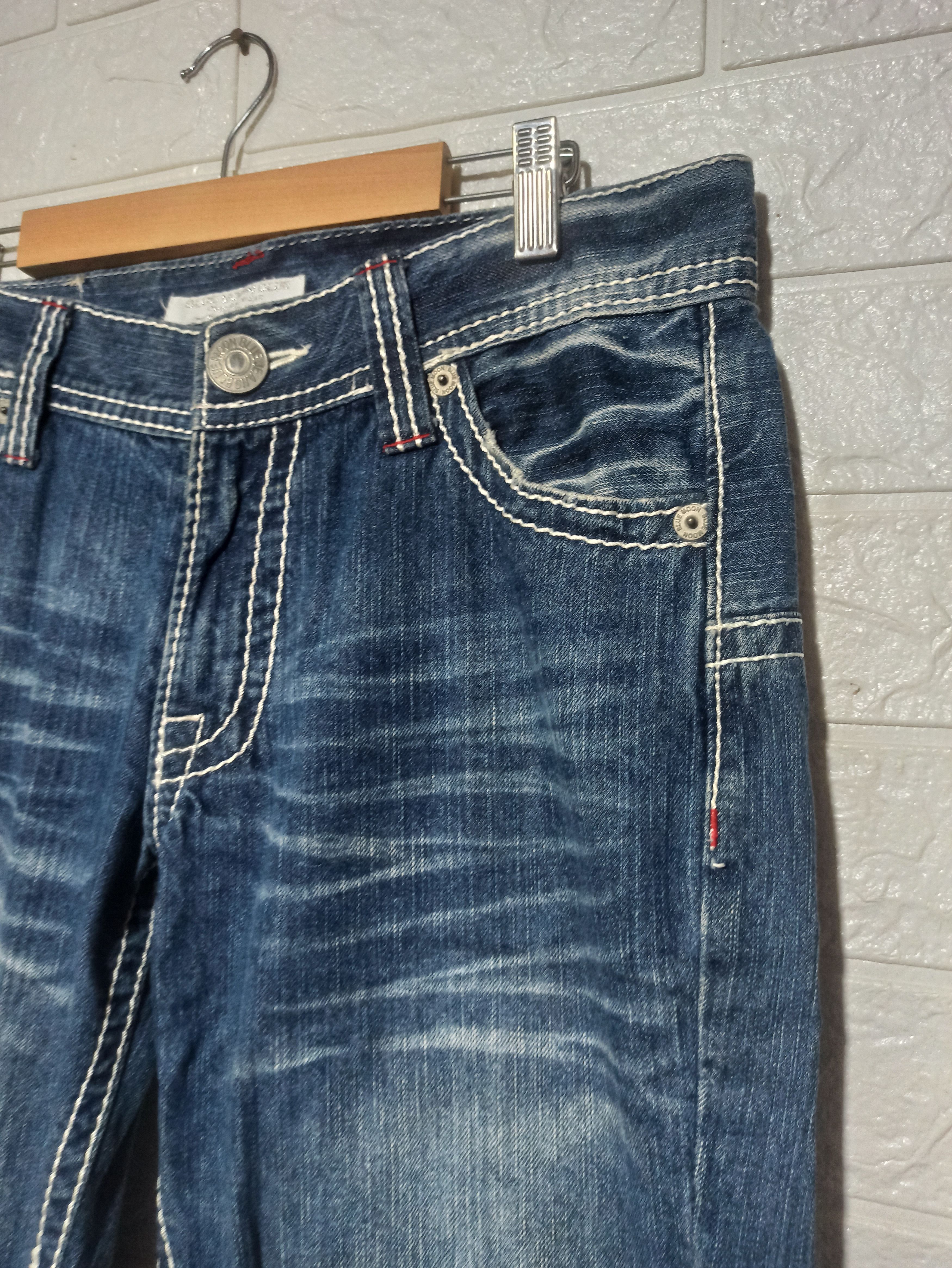 Blue Blue Japan Blue Moon Blue Denim Pants Size US 33 - 4 Thumbnail