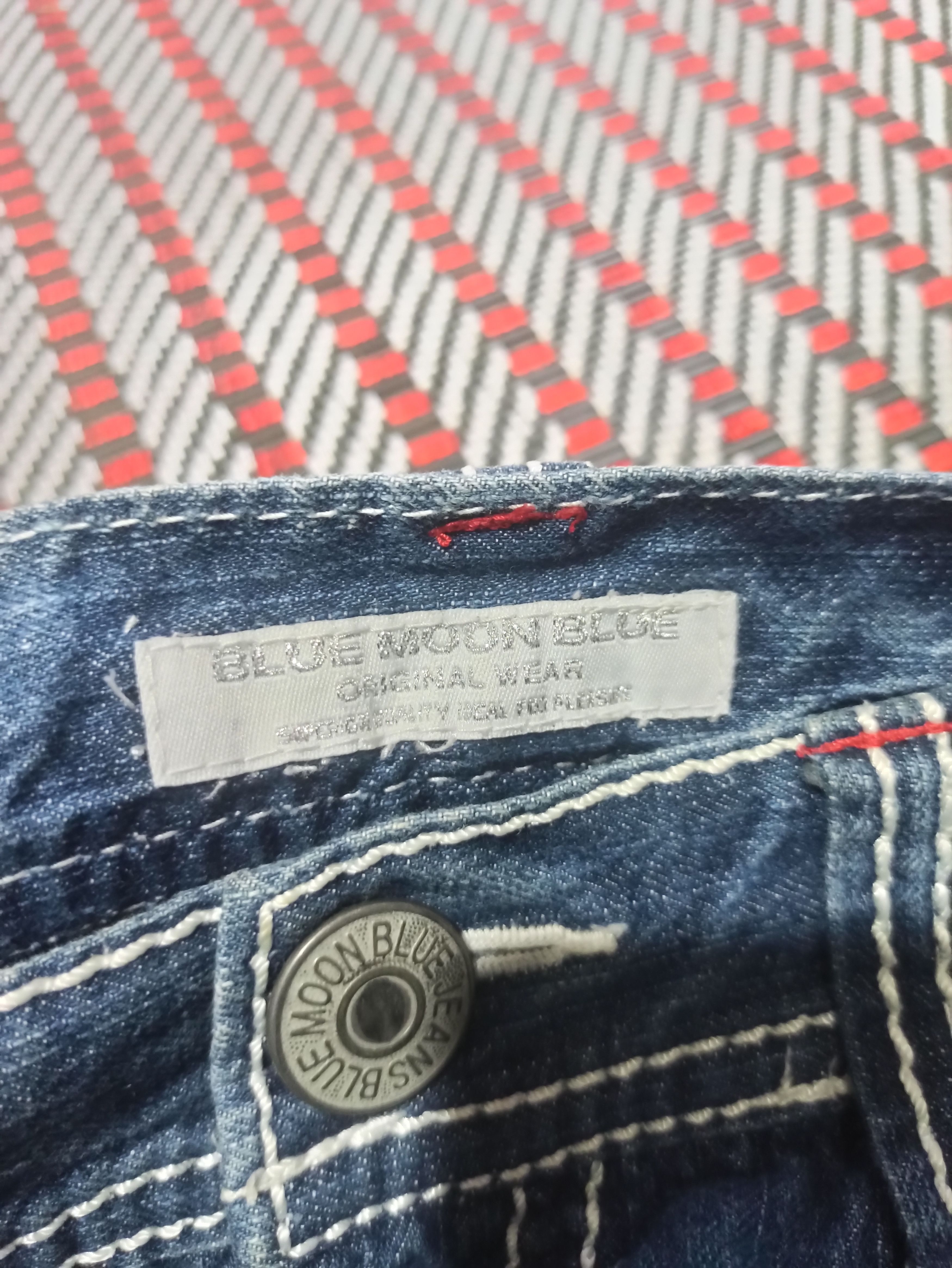 Blue Blue Japan Blue Moon Blue Denim Pants Size US 33 - 10 Thumbnail