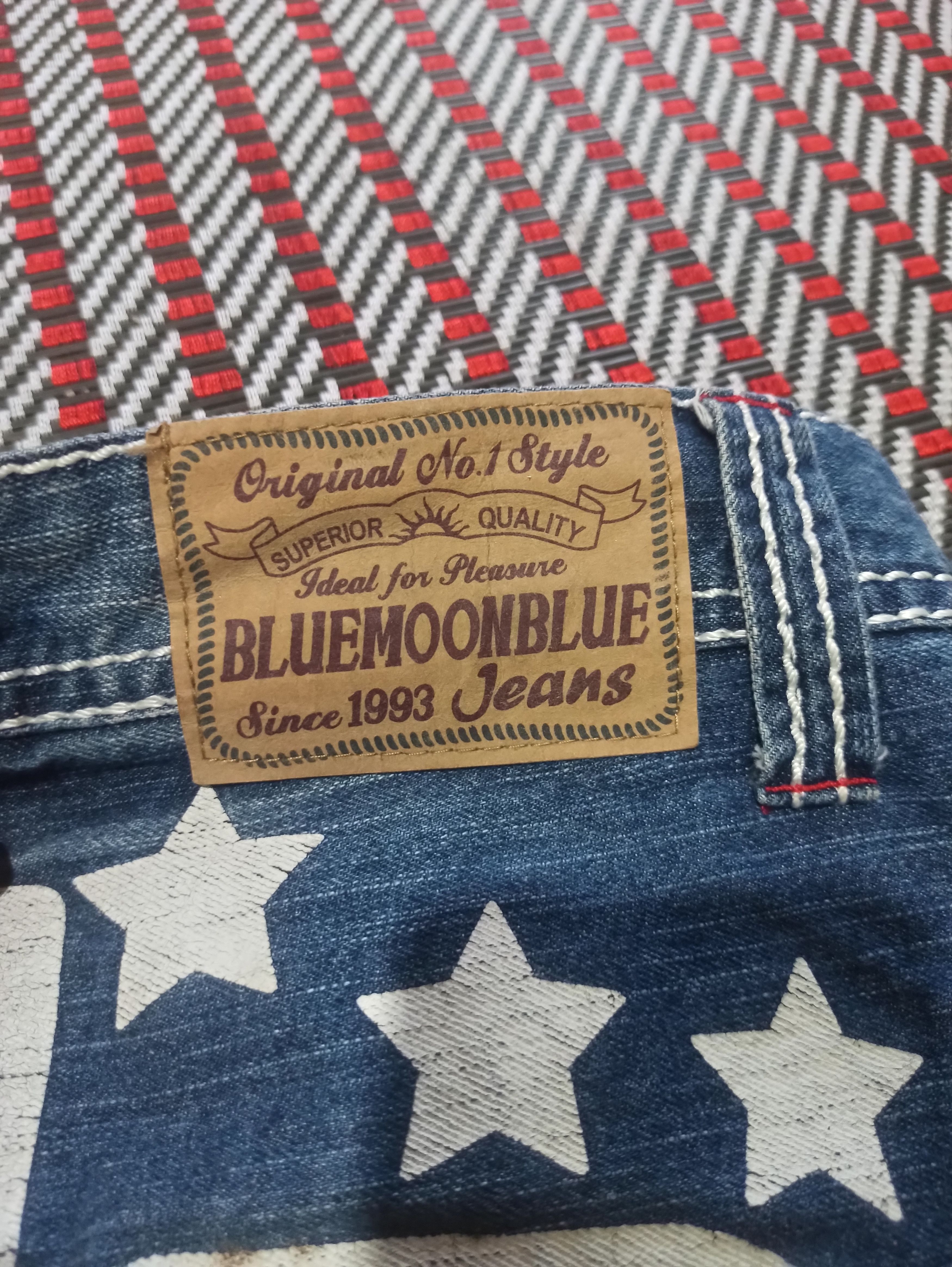 Blue Blue Japan Blue Moon Blue Denim Pants Size US 33 - 9 Thumbnail