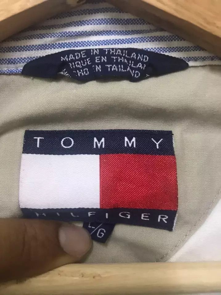 Tommy Hilfiger × Vintage Vintage 90s Tommy Hilfiger Bomber jacket Size US L / EU 52-54 / 3 - 8 Thumbnail