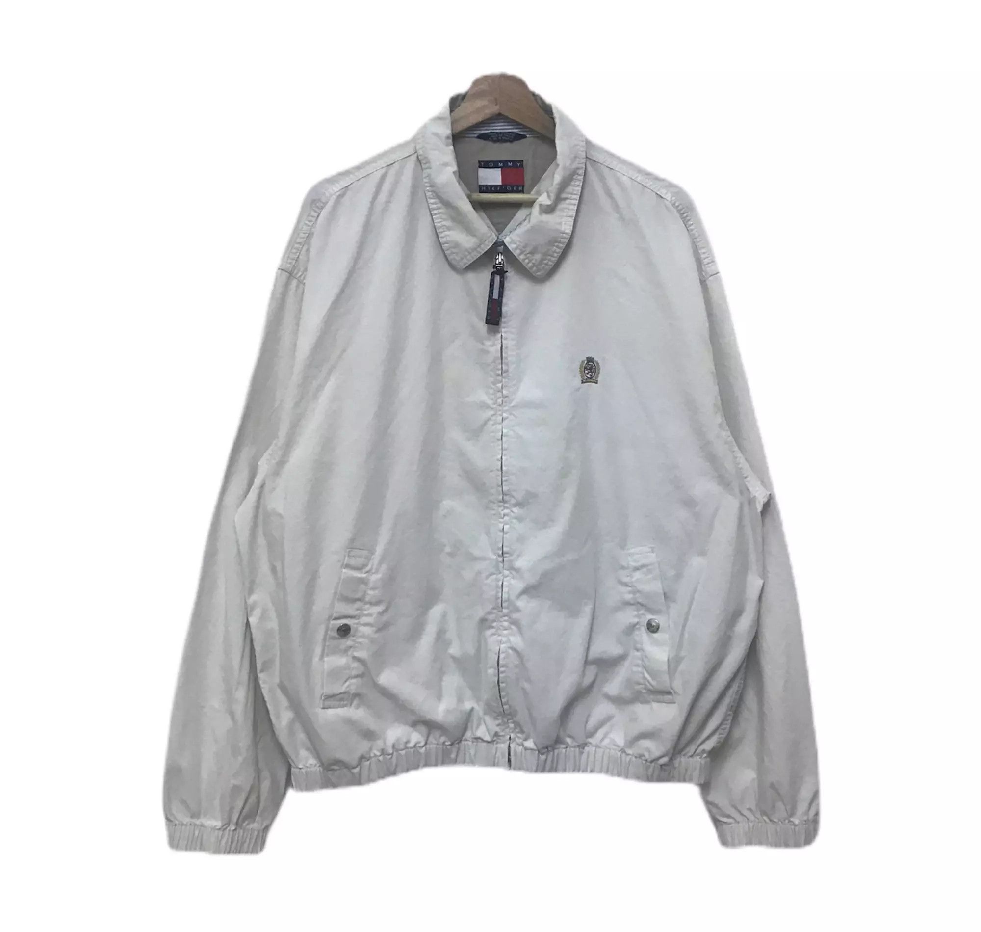 Tommy Hilfiger × Vintage Vintage 90s Tommy Hilfiger Bomber jacket Size US L / EU 52-54 / 3 - 1 Thumbnail