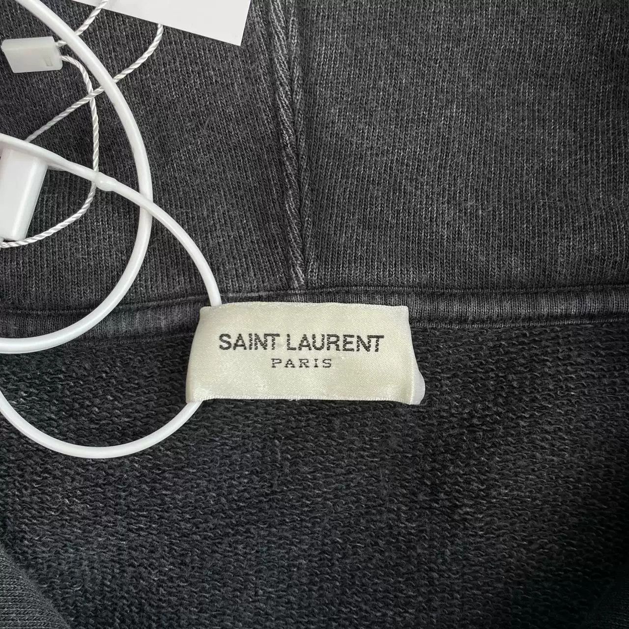 Yves Saint Laurent Saint Laurent Logo Hoodie Size M Size US M / EU 48-50 / 2 - 5 Thumbnail
