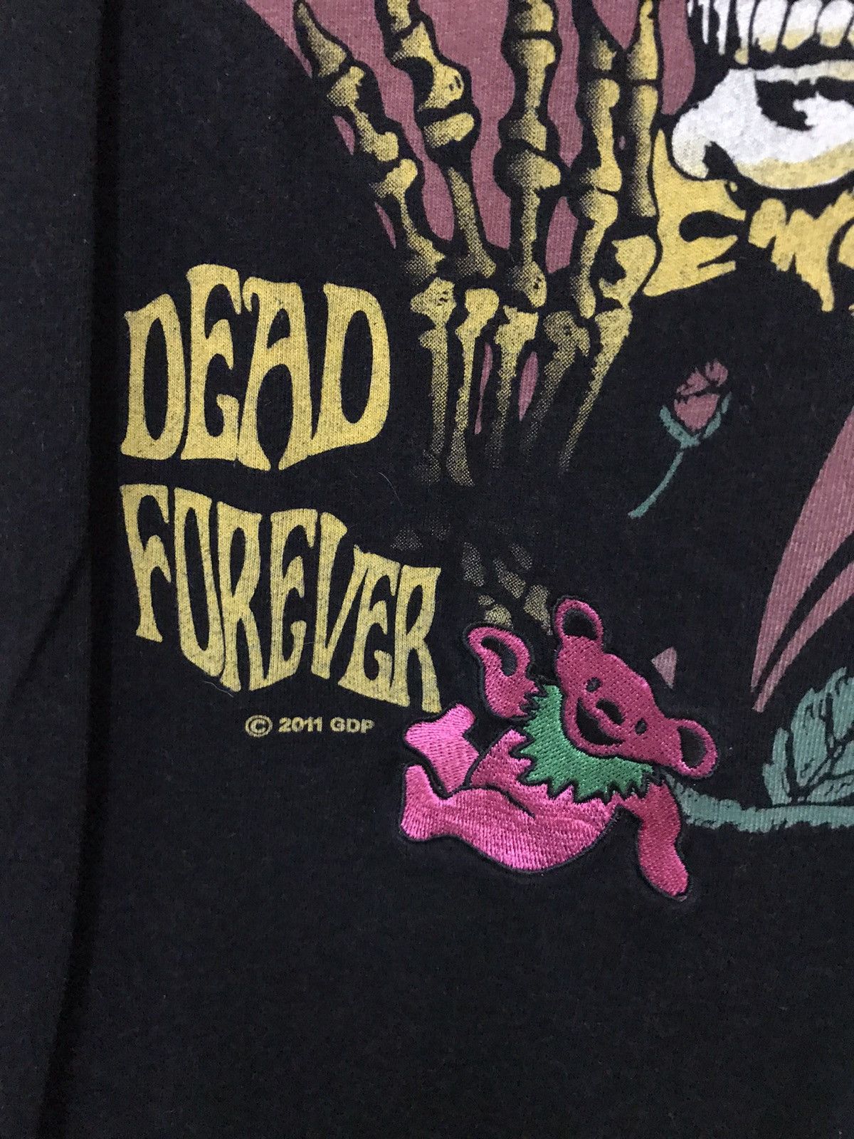 Band Tees × Grateful Dead Vintage Grateful Dead Side Tape Long Sleeve Size US S / EU 44-46 / 1 - 13 Thumbnail