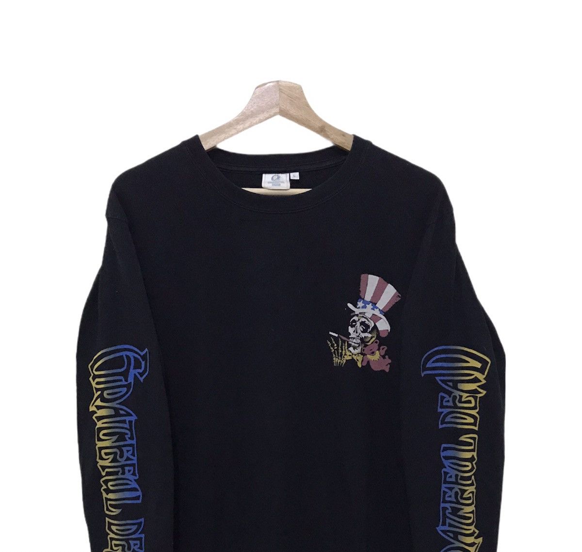 Band Tees × Grateful Dead Vintage Grateful Dead Side Tape Long Sleeve Size US S / EU 44-46 / 1 - 5 Thumbnail