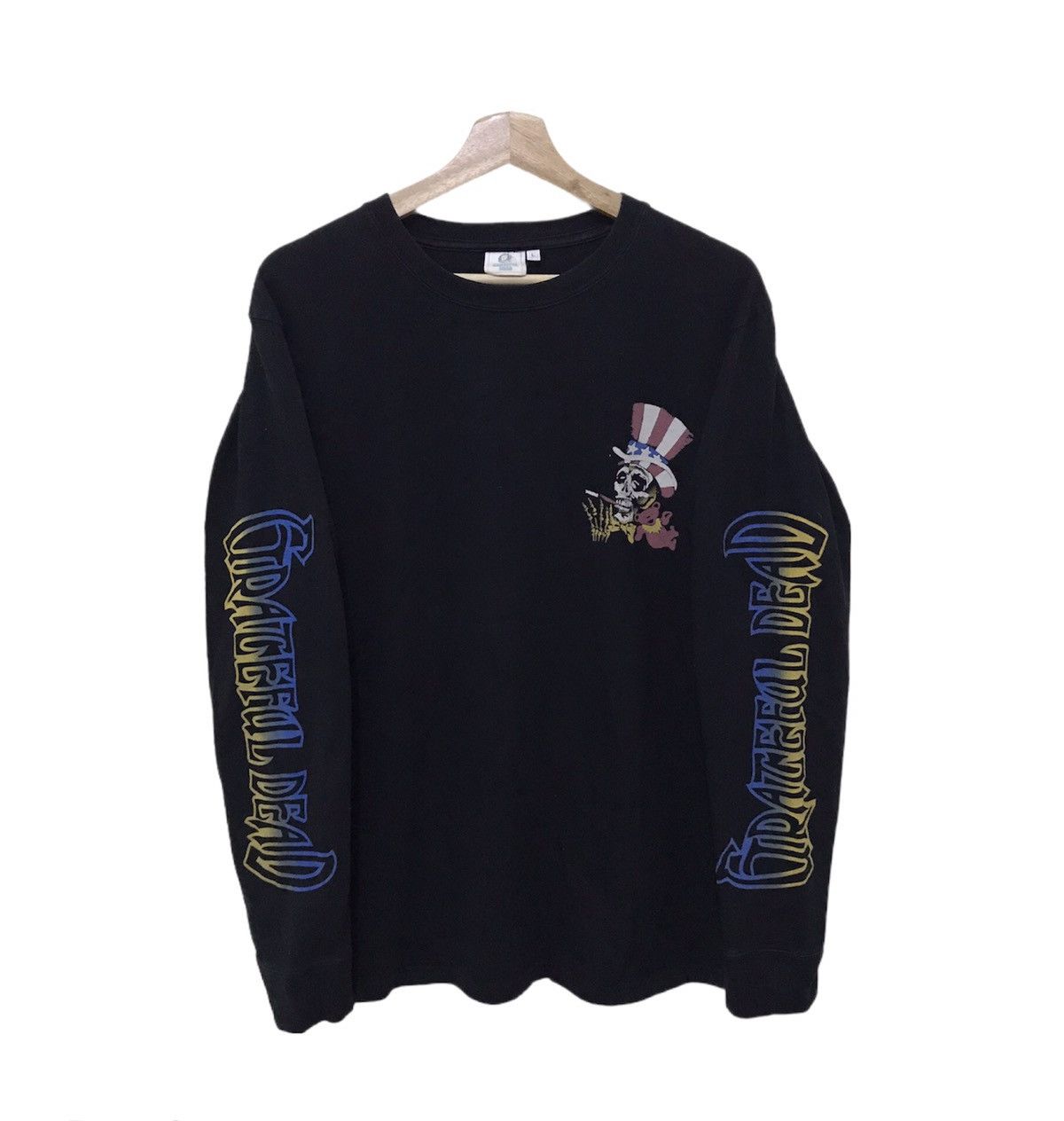 Band Tees × Grateful Dead Vintage Grateful Dead Side Tape Long Sleeve Size US S / EU 44-46 / 1 - 4 Thumbnail