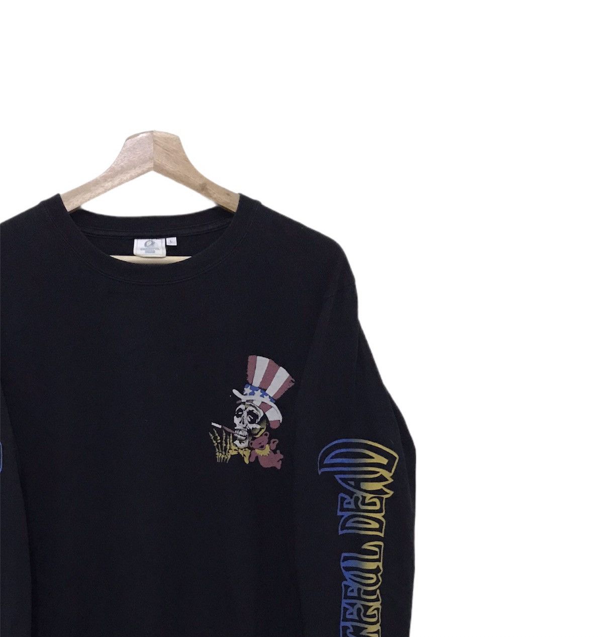 Band Tees × Grateful Dead Vintage Grateful Dead Side Tape Long Sleeve Size US S / EU 44-46 / 1 - 6 Thumbnail