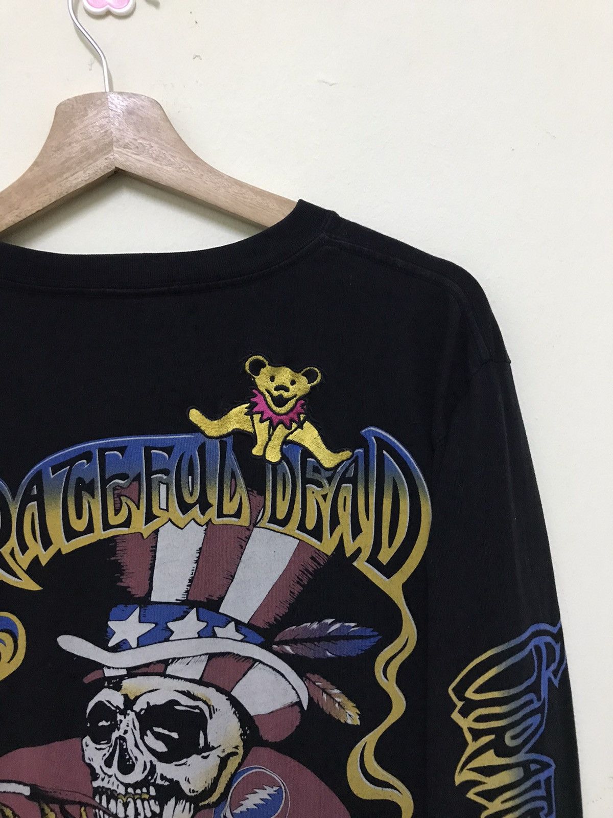 Band Tees × Grateful Dead Vintage Grateful Dead Side Tape Long Sleeve Size US S / EU 44-46 / 1 - 10 Thumbnail